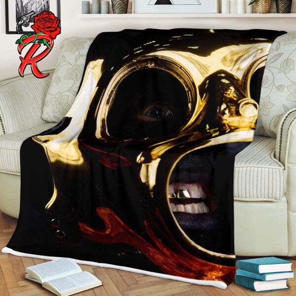 Slipknot Sid Wilson For Turntables New Mask Introducing Members 2024 Fleece Blanket