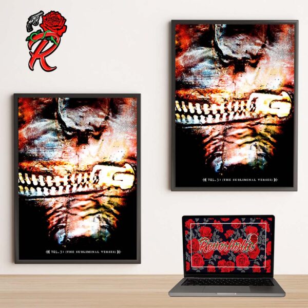 Slipknot Vol 3 The Subliminal Verse Album Cover Home Decor Poster Canvas