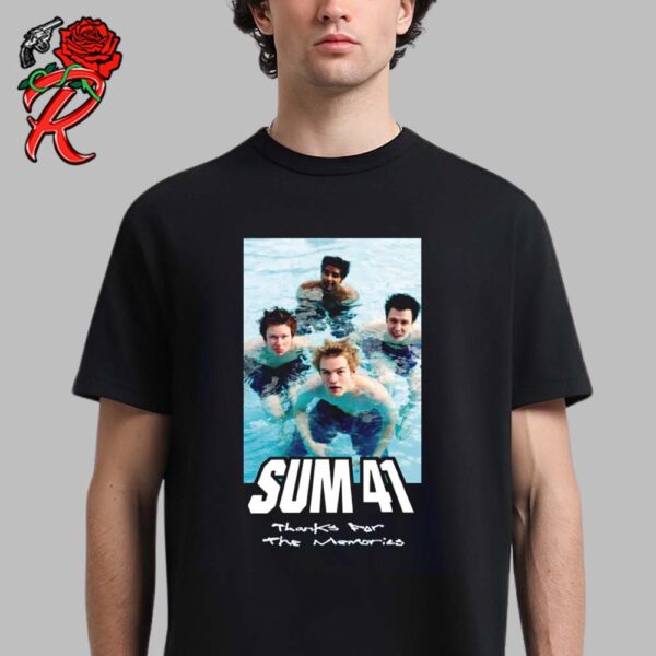 Sum 41 X Kerrang LTD Pool Photo Edition Unisex T-Shirt