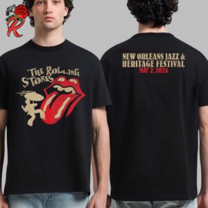 The Rolling Stones New Orleans Jazz And Heritage Festival On May 2 2024 T-Shirt