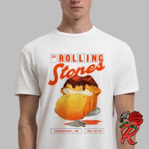The Rolling Stones The Hackney Diamonds Tour 2024 City Merch For Foxborough MA 2024 On May 30 Unisex T-Shirt