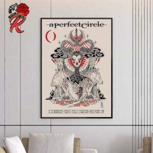 Tonight’s A Perfect Circle Sessanta Performance At The Forest Hills Stadium New York Limited Edition Poster On May 4th 2024 Home Decor Poster Canvas