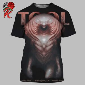 Tool Effing Tool Tonight In Birmingham UK Concert Limited Merch Poster At Resorts World Arena On 30th May 2024 3D Shirt