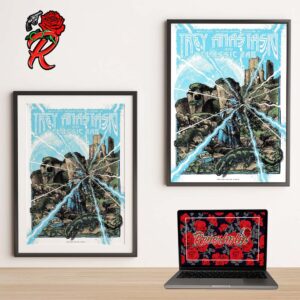 Trey Anastasio And Classic Tab Poster For The Show At The Agora Theatre In Cleveland OH On May 15 2024 Home Decor Poster Canvas