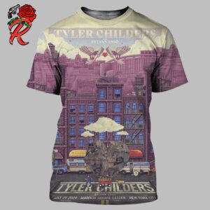 Tyler Childers Poster For The Concert At Madison Square Garden In New York City On May 29 2024 All Over Print Shirt