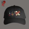 AC DC 4th Of July Collection 2024 ACDC Logo Patriotic Bricks Stars And Stripes USA Flag Classic Cap Hat Snapback