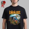 Blink 182 x Colorado Avalanche Bunny Hockey Player Two Sides Unisex T-Shirt