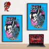Pearl Jam Manchester UK Concert Merch Poster With The Murder Capital At The Co-Op Live On June 25 2024 The Alien Artwork Home Decor Poster Canvas