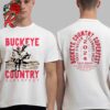 Buckeye Country Superfest 2024 Merch Skully Tee Two Sides Unisex T-Shirt