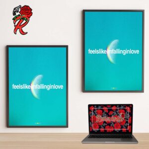 Coldplay Feelslikeimfallinginlove New Single Cover Out On June 21 Home Decor Poster Canvas