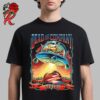 Dead And Company Dead Forever Sphere Las Vegas Concert Poster A Psychedelic Throwback To The Dead Gig Poster Roots Unisex T-Shirt