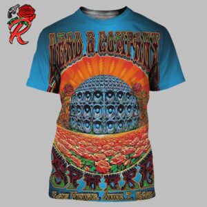 Dead And Company Sphere In Las Vegas Official Poster For The Night June 7th 2024 All Over Print Shirt