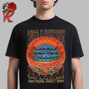 Dead And Company Sphere In Las Vegas Official Poster For The Night June 7th 2024 Unisex T-Shirt