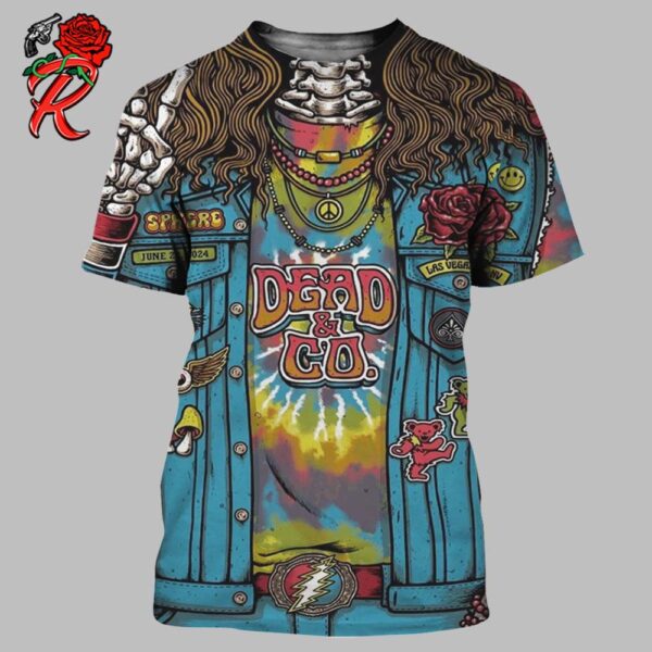 Dead And Company Summer Is Here At Sphere Las Vegas NV On June 20 2024 All Over Print Shirt