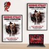 George Strait The King At Ford Field Event Poster With Chris Stapleton And Little Big Town In Detroit MI On July 10 2024 Home Decor Poster Canvas