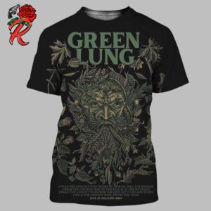 Green Lung Live At Hellfest Open Air Festival 2024 Infernopolis Clisson France Official Print Artwork All Over Print Shirt