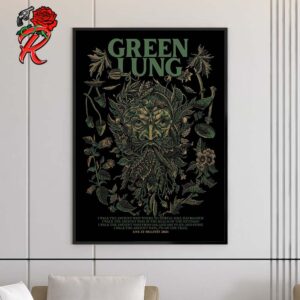 Green Lung Live At Hellfest Open Air Festival 2024 Infernopolis Clisson France Official Print Artwork Home Decor Poster Canvas
