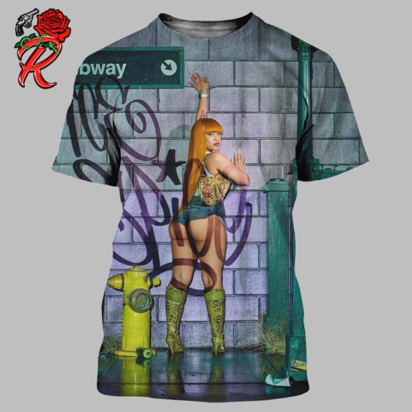 Ice Spice Debut Album Y2K Released On July 26th Album Cover 3D Shirt