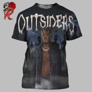 Juice Wrld Restless Outsiders Cover By Skyler All Over Print Shirt