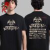 Angelus Apatrida Summer Aftermath Tour 2024 With Schedule Dates List Poster Two Sides Unisex T-Shirt