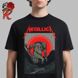 Metallica M72 Copenhagen Denmark Night 1 Merch At Parken Stadium In Copenhagen On June 14th 2024 Unisex T-Shirt