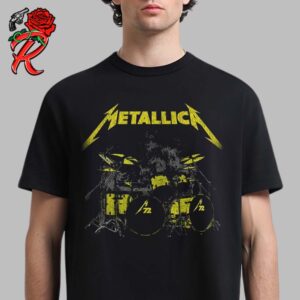 Metallica M72 Instrument Lars M72 Drums Unisex T-Shirt