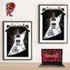 Metallica M72 Ouija Guitar Home Decor Poster Canvas