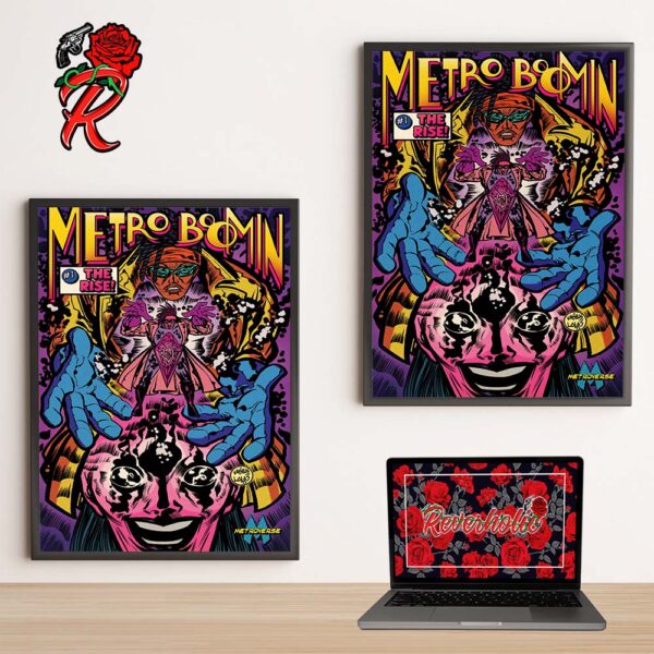 Metro Boomin The Metroverse The Rise Issues 1 Cover Art Home Decor Poster Canvas