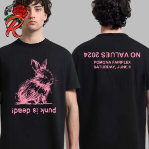 No Values 2024 Punk Is Dead Unisex Hoodie T-Shirt