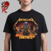 Official Metallica x Fortnite Merch Collaboration M72 Fuel Art Unisex T-Shirt
