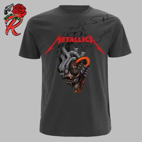 Official Metallica x Fortnite Merch Collaboration M72 Rust Art Unisex T-Shirt