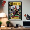 Pearl Jam London UK Merch Poster And The Murder Capital At Tottenham Hotspur Stadium On June 29 2024 Art By Van Orton Home Decor Poster Canvas