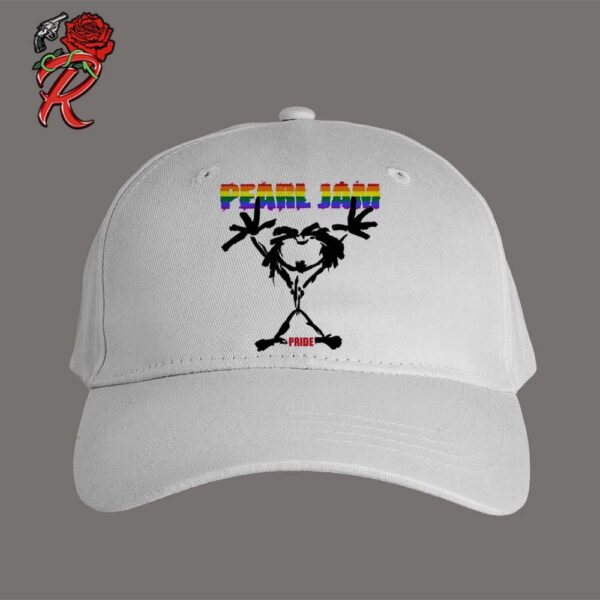 Pearl Jam The 2024 Pride Stickman Celebrate International Pride Day Classic Cap Hat Snapback