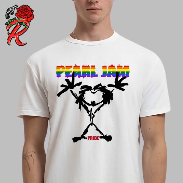 Pearl Jam The 2024 Pride Stickman Celebrate International Pride Day Unisex T-Shirt