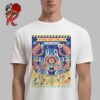 Smashing Pumpkins Poster For The Concert In Luxembourg Esch Sur Alzette On June 28 2024 Unisex T-Shirt
