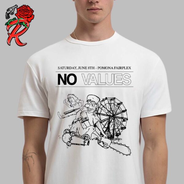 The No Values 2024 June 8th At Pomona Fairplex Skateboarding Classic T-Shirt