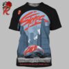 Blink 182 Poster For Show In Fort Worth Texas At Dickies Arena On June 25 2024 The Lady And The Crane Artwork All Over Print Shirt