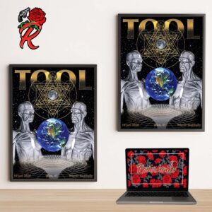 Tool Band In Vienna AT Tonight Limited Merch Poster At Wiener Stadhalle On June 10 2024 Wall Decor Poster Canvas