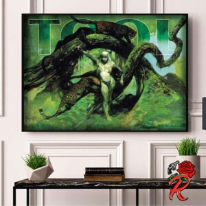 Tool Paris France Tonight Poster At Accor Arena On 5 Juin 2024 Home Decor Poster Canvas