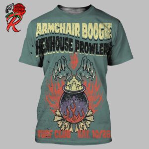 Armchair Boogie With Henhouse Prowlers Coming Back To St Paul MN On October 26th 2024 At Turf Club 3D Shirt