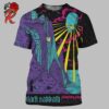 Blink 182 Round 2 For Brian Allen Poster For The Concert At Fenway Park In Boston MA On July 23 2024 Giant Robot Rabbit Defending The Ballpark Artwork All Over Print Shirt