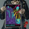 Blink 182 Round 2 For Brian Allen Poster For The Concert At Fenway Park In Boston MA On July 23 2024 Giant Robot Rabbit Defending The Ballpark Artwork Home Decor Poster Canvas