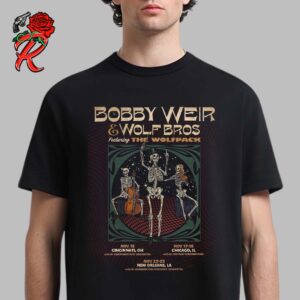 Bobby Weir And Wolf Bros Featuring The Wolfpack Symphony Collaborations With Cincinnati Pops Orchestra Chicago Philharmonic And Louisiana Philharmonic Orchestra On November 2024 Classic T-Shirt