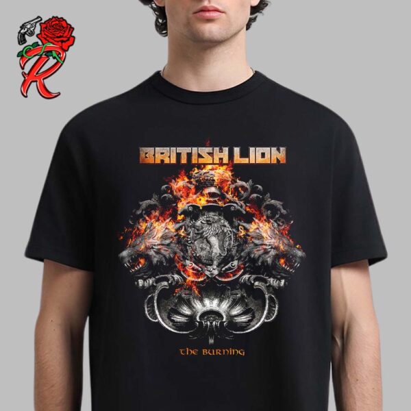 British Lion The Burning Album Cover Unisex T-Shirt