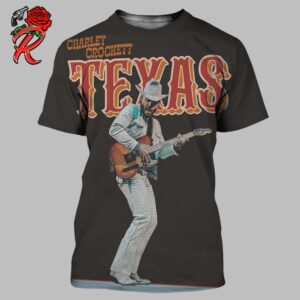 Charley Crockett Poster For Texas Shows On September 2024 All Over Print Shirt