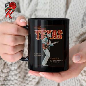 Charley Crockett Poster For Texas Shows On September 2024 Ceramic Mug