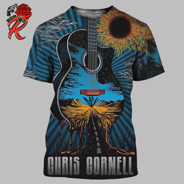 Chris Cornell Limited Edition Poster For The 60th Birthday On July 20 2024 I Am The Highway All Over Print Shirt