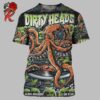 Dirty Heads Poster For Concert On Bangor Maine At Maine Savings Amphitheater On July 13 2024 3D Shirt