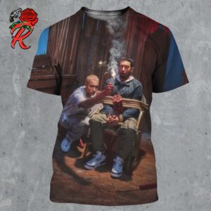 Eminem And Slim Shady For Complex Cover Slim Shady Ready To Explode Eminem With TNT Funny 3D Shirt