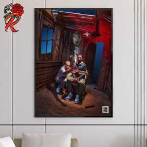 Eminem And Slim Shady For Complex Cover Slim Shady Ready To Explode Eminem With TNT Wall Decor Poster Canvas